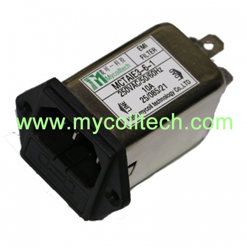 1A-10A IEC Power EMI Filters