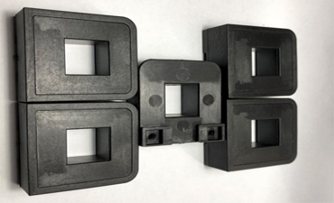 Bobina y caja de transformador de detección de corriente de impresión 3D