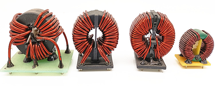 Inductor de potencia con base.