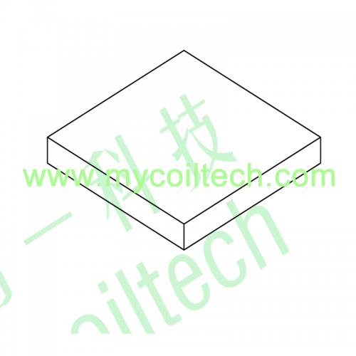 Common Mode Choke Square Inductor Base