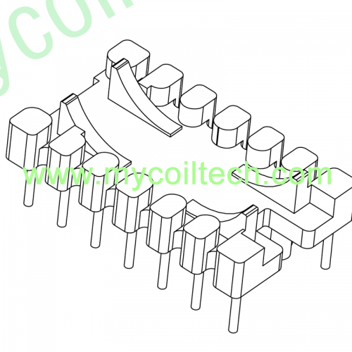 Common Mode Choke Vertical Type Inductor Base