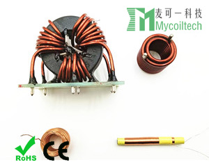 Las funciones de la varilla magnética, el inductor de modo común y el inductor con núcleo de aire